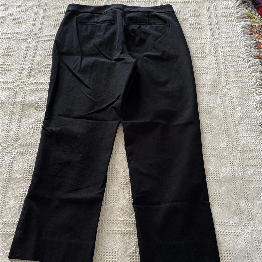 Lot (2) J. Crew Women’s Black Career Wear Work Wear Business‎ Pants Size 10
